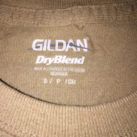 Gildan DryBlend Green T-Shirt S/P/CH - Picture 3 of 5